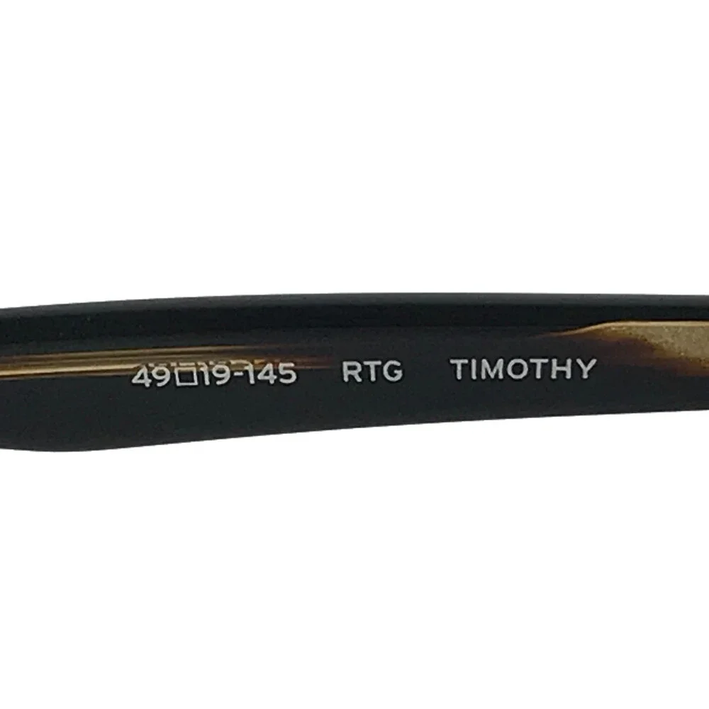 Barton Perreira Eyeglasses Frames TIMOTHY RTG Brown Tortoise Gradient 49-19-145